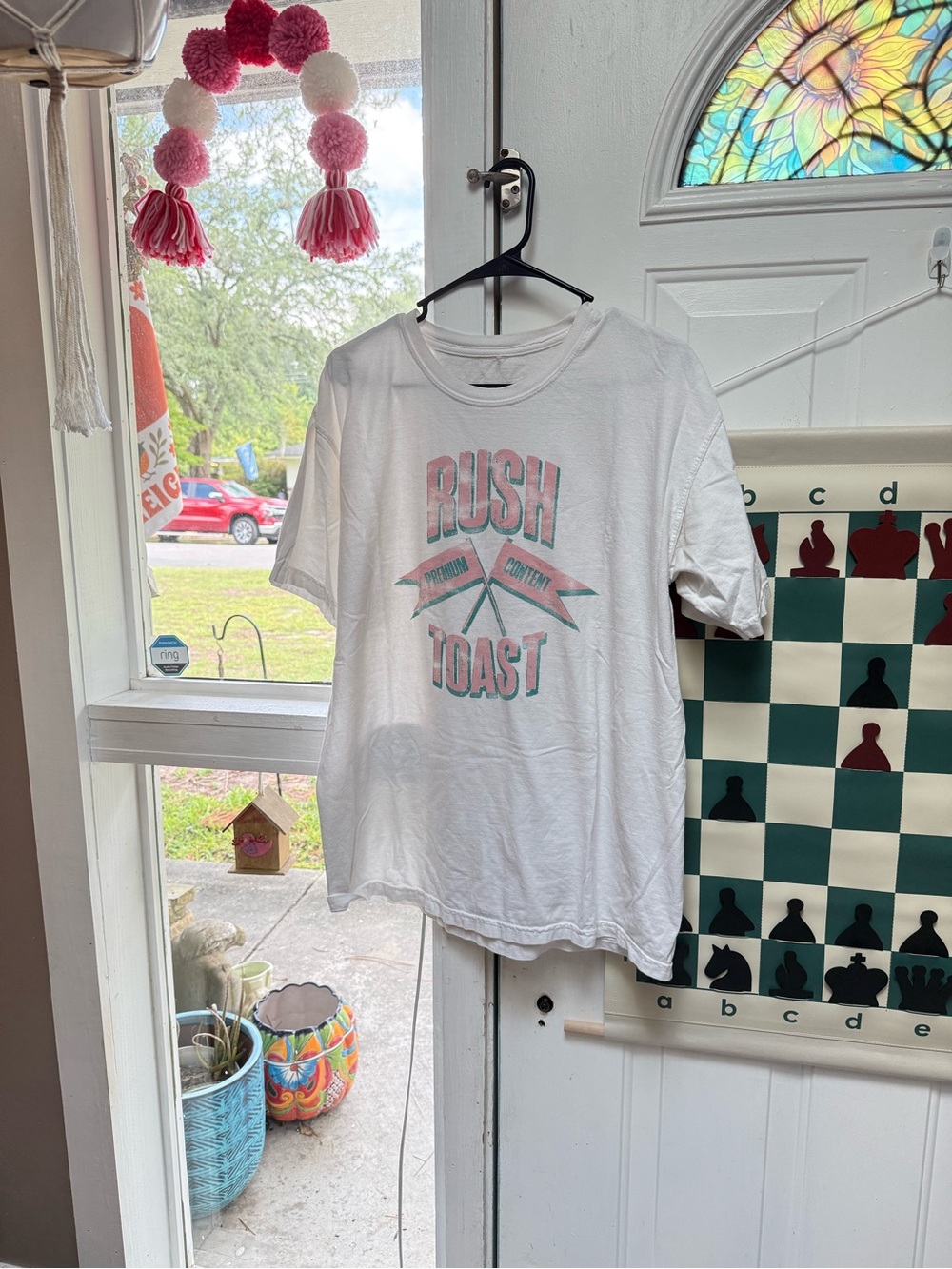The Toast Podcast 'Rush Toast' Tee Size Large!